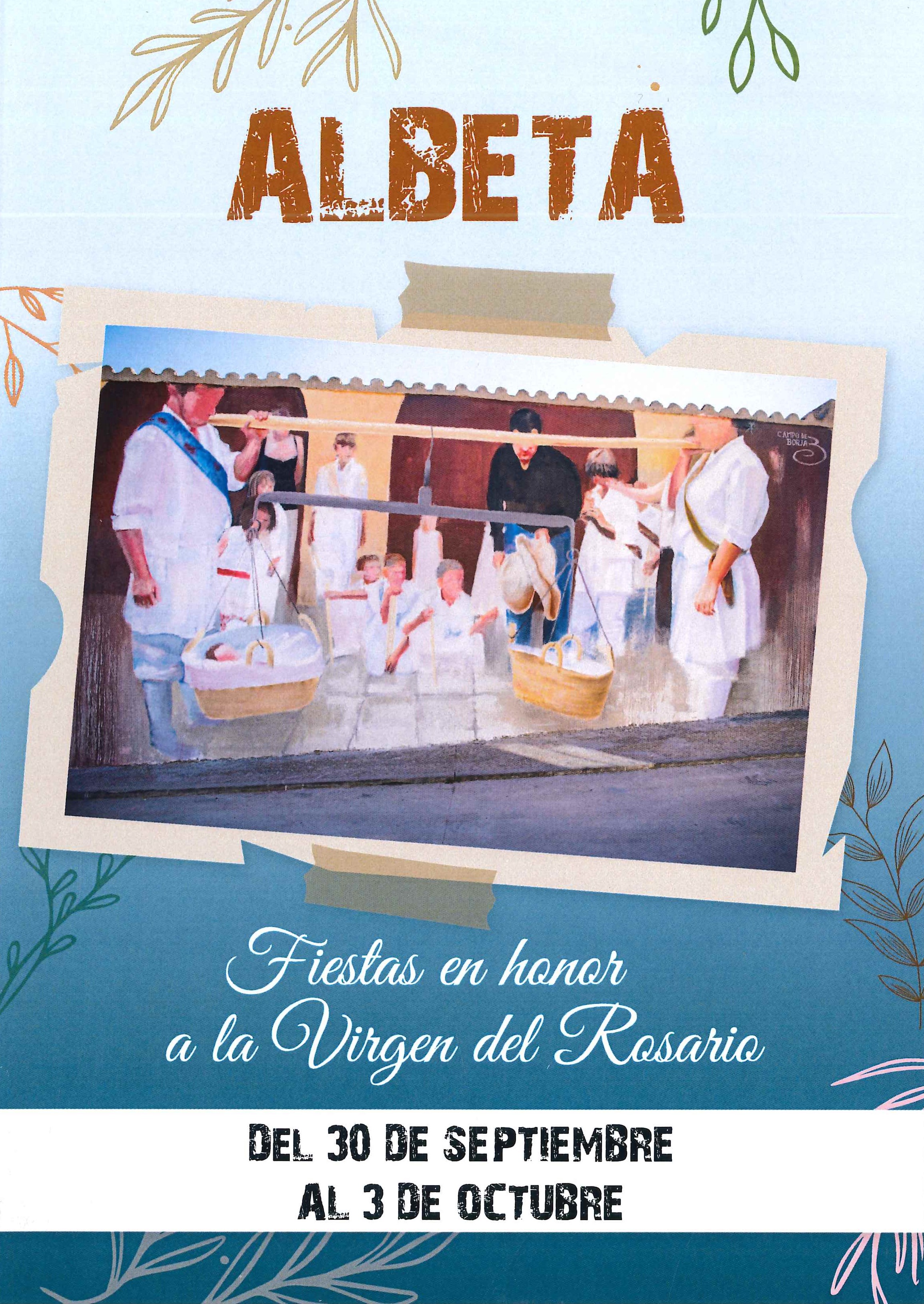 Fiestas en honor a Nuestra Señora del Rosario 2022 Albeta